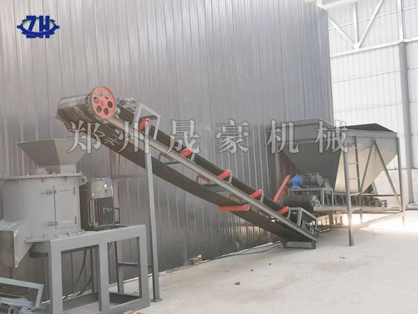 10米轮盘粉剂生产线